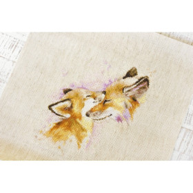 Luca-S Kit de broderie renards