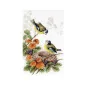 Kit de broderie Oiseaux dans le nid 2