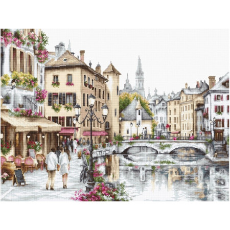 Luca-S Kit de broderie lac d'Annecy