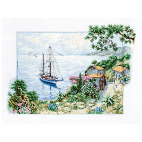 Luca-S Embroidery kit Seascape
