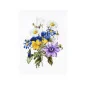 Kit de broderie Bouquet de fleurs 1 Kit de broderie Bouquet de fleurs 1