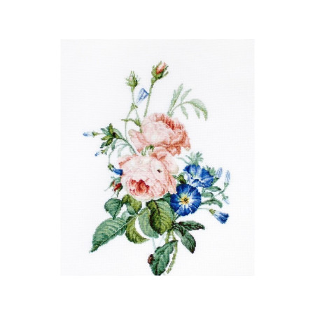 Luca-S Embroidery kit Bouquet with Roses