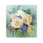 Embroidery kit Floral bouquet 1