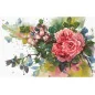 Kit de broderie roses rouges