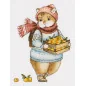 Kit de broderie Hamster aux mandarines