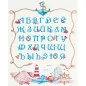 Embroidery kit Marine Alphabet