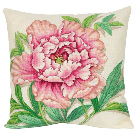 Panna Coussin à broder Pivoine Vintage