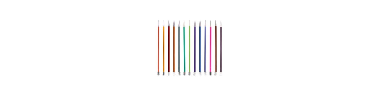 Aiguilles Lana Grossa Rainbow 40 cm | Identiques aux KnitPro Zing