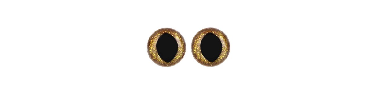 Glitter cat eyes
