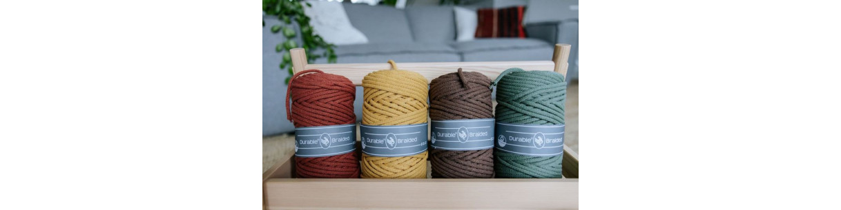 Durable corde pour macramé Braided