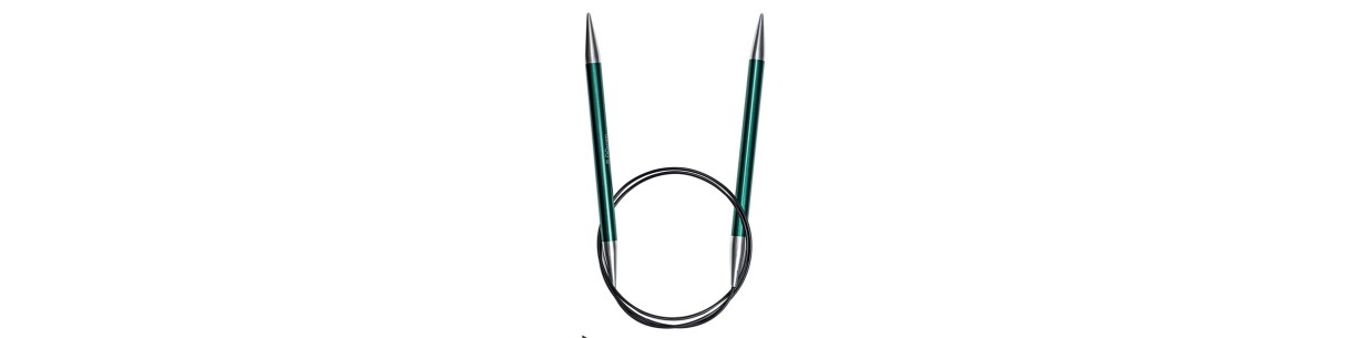 Aluminium circular needles 80 cm