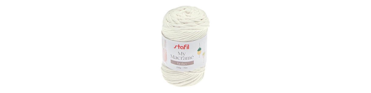 Stafil fil pour macramé Boho