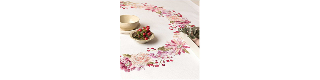 Nappes à broder