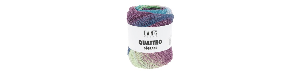 Laine à tricoter Lang Yarns Quattro Dégradé