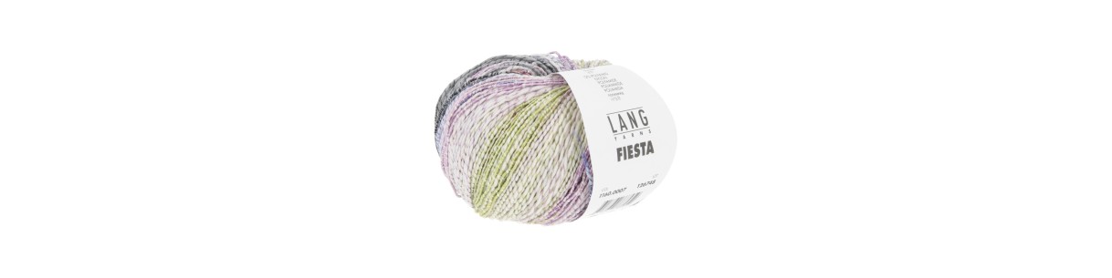 Laine à tricoter Lang Yarns Fiesta