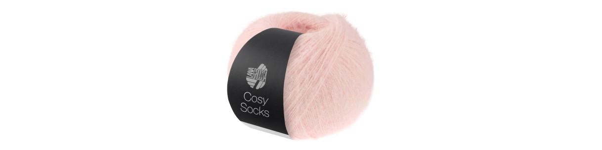 Laine à tricoter Lana Grossa Cosy socks