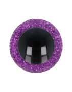 Yeux de sécurité à paillettes