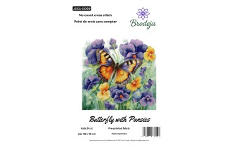 Kits Brodeja : broder sur une toile Aïda préimprimée